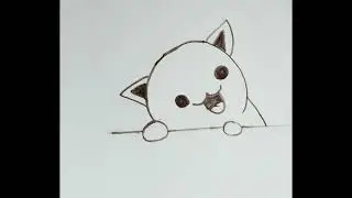 Cute sketch drawing / Cute and simple pencil sketch/ Cute sketch drawing for beginner 