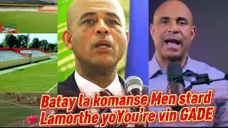 BATAY LA K&Ograve;MANSE LAMORTHE PALE AVEK MOND LI CLEAN  T&Egrave;T LI POU PROCHEN ELEKSYON
