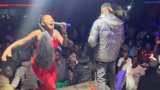 PRETTY B INVITED JACKSON ROSINA ON STAGE #PrettyBSoundExperience