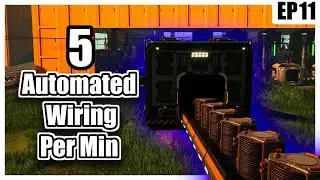 Automated Wiring Factory Built | Satisfactory Playthrough Ep 11
