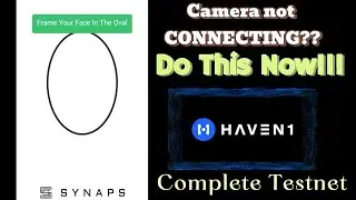 Haven1 Testnet: Camera not connecting |  Face verification issue resolved | Connect on #Satoshi