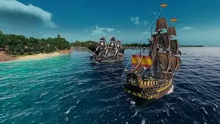 NEW PIRATE STRATEGY GAME - TORTUGA A PIRATES TALE GAMEPLAY