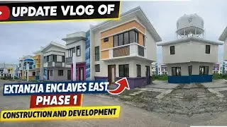 Estanzia Enclaves East Phase 1 Update and House Tour to my clients corner lot unit from USA.