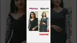 black saree lovers ❤️🤌#onlineshopping #meeshohaul #saarilover #viralshorts
