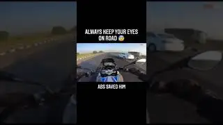 Abs Save His Life | How ABS Save Bikers Life