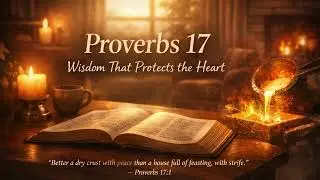 Proverbs 17 Explained | Wisdom That Protects the Heart | Daily Bible for the Spirit