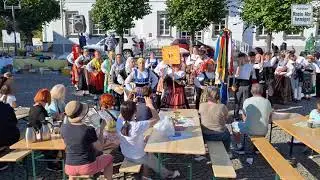 MitMachMarkt in Sinzig 2024 - Portugiesische Folkloregruppe Mainz lud zum Tanz ein
