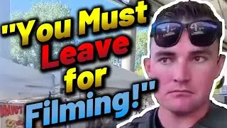 Unlawfully Trespassed from a Traditional Public Forum! First Amendment Audit & Walk of Shame!