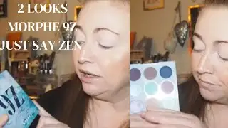 2 LOOKS WITH MORPHE 9Z JUST SAY ZEN | MY SUBSCRIBERS PICK MY EYESHADOW PALETTE