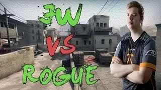 CSGO: POV GODSENT JW vs Rogue (32/18) dust2 @ ESEA Premier Season 23 EU