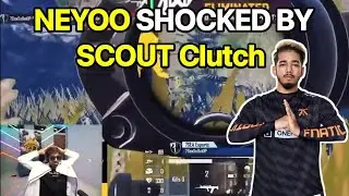 Neyoo Shocked By Scout Clutch In Chicken Dinner | 7sea Chicken Dinner PMWI After Party