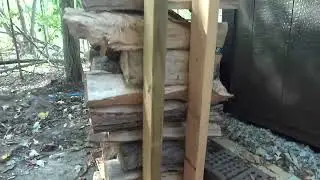 SnugNiture Outdoor Firewood Log Storage Rack Bracket Kit, Assembled a large wood rack in minutes