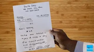 PRESCRIPTION VERIFICATION AND ERRORS!