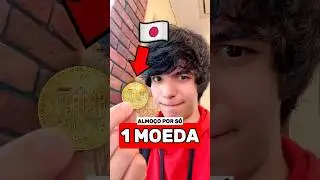 Como COMER no Jap&atilde;o com S&Oacute; 1 MOEDA