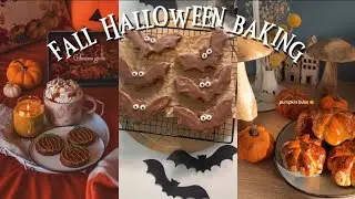 fall baking compilation | Halloween baking | baking compilation titkok 🎃🧁🍂