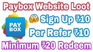 [ Paybox Website Loot ] How to earn ₹100 Mobikwik Cash Daily || Best Website 110% Real || Loot lo !!