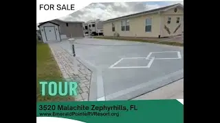 3520 Malachite Zephyrhills FL vacant lot with small shed video tour