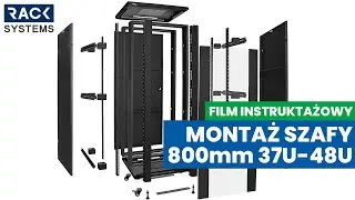 Montaż szafy RACK 800mm 37U - 48U | RACKSYSTEMS