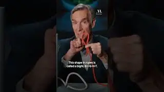 Let Bill Nye teach you how to tie a square knot 👌 #billnye #knot