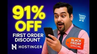 Hostinger First Order Discount 2025 | 91% Black Friday Coupon Codes & Step-by-Step Guide