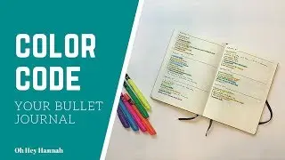 Color Code in a Bullet Journal || Simple BUJO