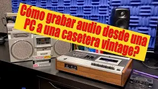 ¿Cómo grabar audio desde tu PC a tu casetera vintage?