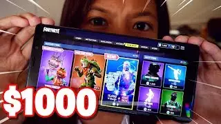 So I bought the $1000 Fortnite Galaxy Skin...