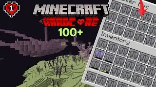I Collected 100 Elytra's in Minecraft Hardcore (Hindi)
