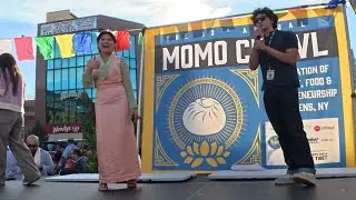 Student for a Free Tibet speech at Momo crawl day 9/21/2025#tibetanvloger ￼