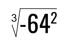 RAÍZ CÚBICA DE UN NÚMERO NEGATIVO. Matemáticas Básicas