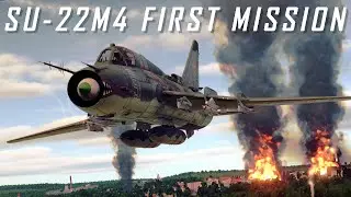 Su-22M4 Mod First Mission | Command Post Strike in Alsfeld | DCS