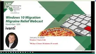 Веб-трансляция обучения NCSi &mdash; Ivanti: Миграция на Windows 10 &mdash; Демонстрация решения Ivanti для управления конечными точками