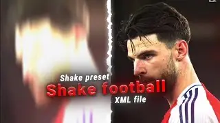 Shake | Y shake | Shake football | preset of Alight motion | XML file