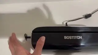 Bostitch Electric 3 Hole Punch, AC Adapter or Battery Powered Review