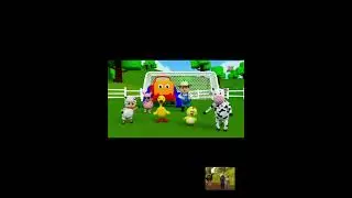 Old McDonald and his farm animals dance