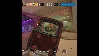 Clean 1 tap - Rainbow Six Siege Crystal Guard #Shorts