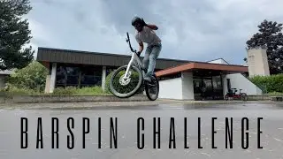 STREET TRIAL BIKE SESSION - How many Barspin in a row?