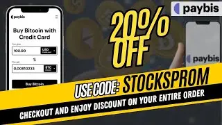 🔥 Paybis Discount Code 2025 | Use Coupon Code STOCKSPROM & Save 20% Instantly on All Crypto Deals!