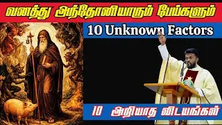 புனித வனத்து அந்தோனியார்/ 10 அறியாத விடயங்கள்