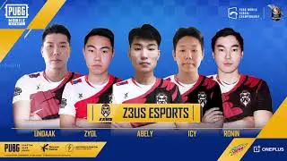 PUBG MOBILE GLOBAL CHAMPIONSHIP - Z3US ESPORTS