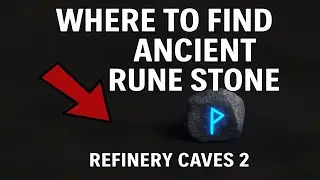 Where To Find Ancient rune stone In Refinery Caves 2 #roblox #refinerycaves