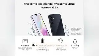 Discover the Samsung Galaxy A35 5G: Capture, Store & Explore [2024 Review]