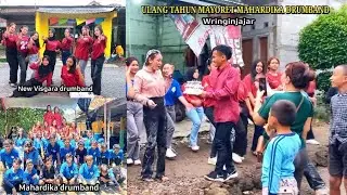 Ulang Tahun mayoret, Mahardika Drumband, Bersma New Visgara Drumband, di Wringinjajar terbaru, 2026.