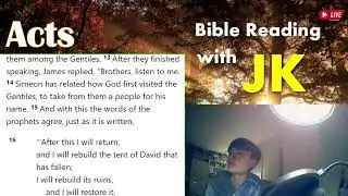 [Live] JK's Bible Reading - Acts ch.14