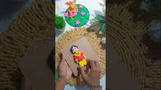 How to make Couple Doll use super clay #diy #painting #shorts #art #ideas