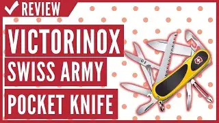 Victorinox Swiss Army EvoGrip S18 Pocket Knife Yellow Review