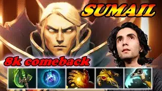 Sumail Invoker 8k intense comeback | Immortal Best Ranked Gameplay