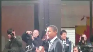 Barack Obama at Calder Plaza