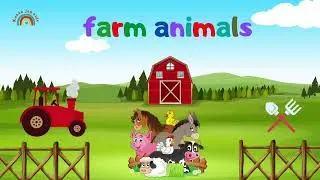 Farm Animals English Urdu | Preschool learning ideas