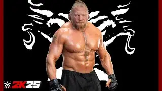 Brock Lesnar In-Ring Attire (Black Shorts & Gloves) &ndash; Entrance, Signature & Finisher | WWE 2K25